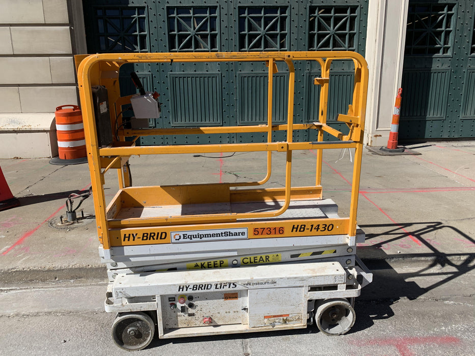 2016 Custom Equipment HB-1430 Standard Rental Specs