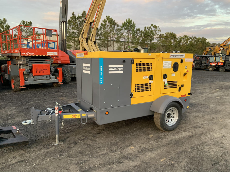 2020 ATLAS COPCO PAS 150 HF CS Enclosed