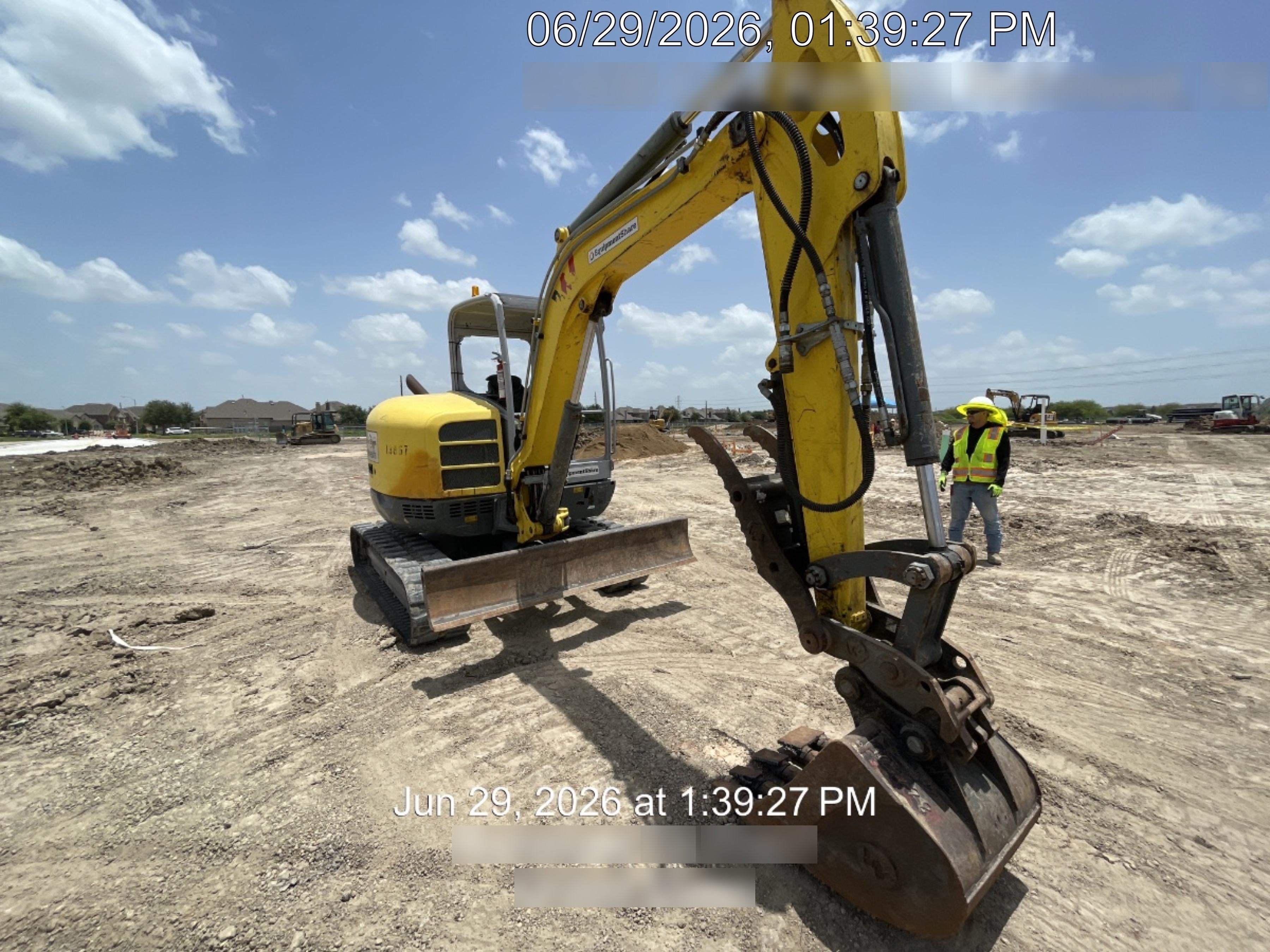 Wacker Neuson EZ53 EZ53 12K Track Excavator, TRK, CNPY, Bucket