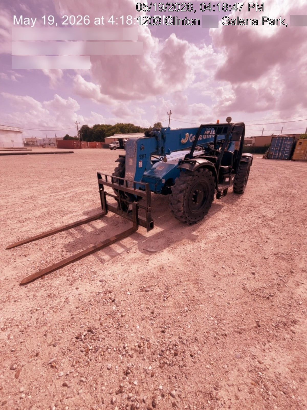 2017 Genie GTH-636 Genie GTH636, Solid RT Tires, T4F, worklights (LED, rear), Open ROPS