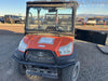 2019 Kubota RTV-X1140W-H 4wd Utility Cart, LED Strobe, Windshield Tempered Glass, Plastic Canopy, Wire Harness Kit, Backup Alarm