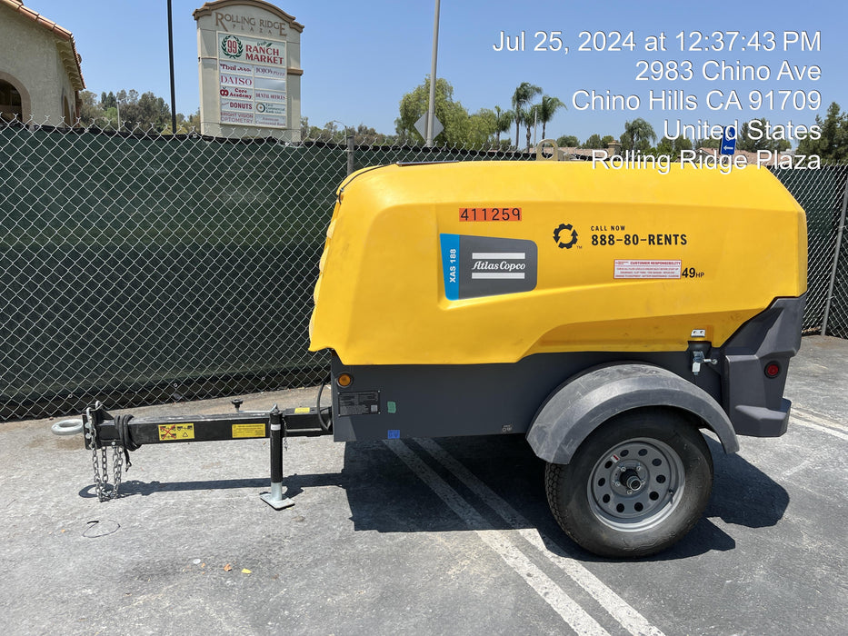 2024 ATLAS COPCO XAS188 CWK