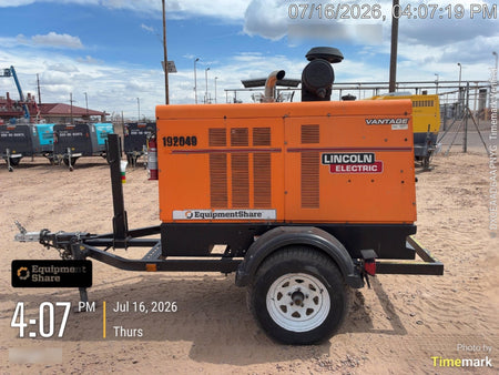 2021 Lincoln Electric Vantage 549X Ready Pak 3, ORANGE (includes trailer, cable rack, fender light kit)