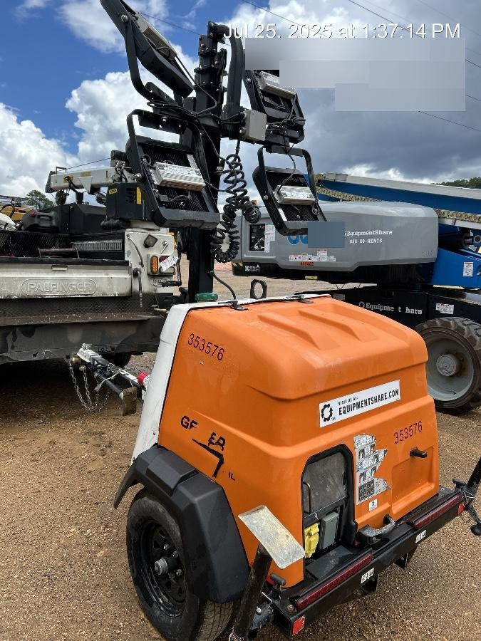 2023 Generac MLT2 Diesel, Flex Switch 120V Input, Powerzone Controller, (4) 320W LED Lights, 4kW Generator, 39.9 Gal Fuel Tank, 2" Ball, T3