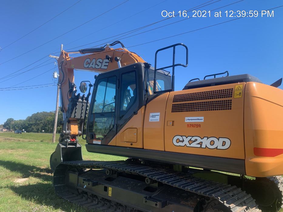2021 CASE CX210D