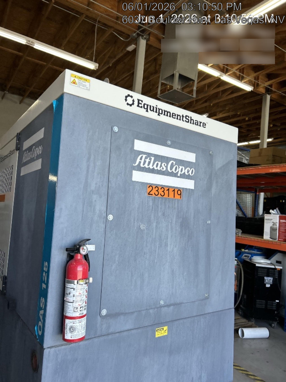 2022 ATLAS COPCO QAS 125