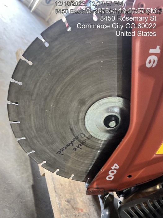 2024 HILTI DSH 900-X 16"