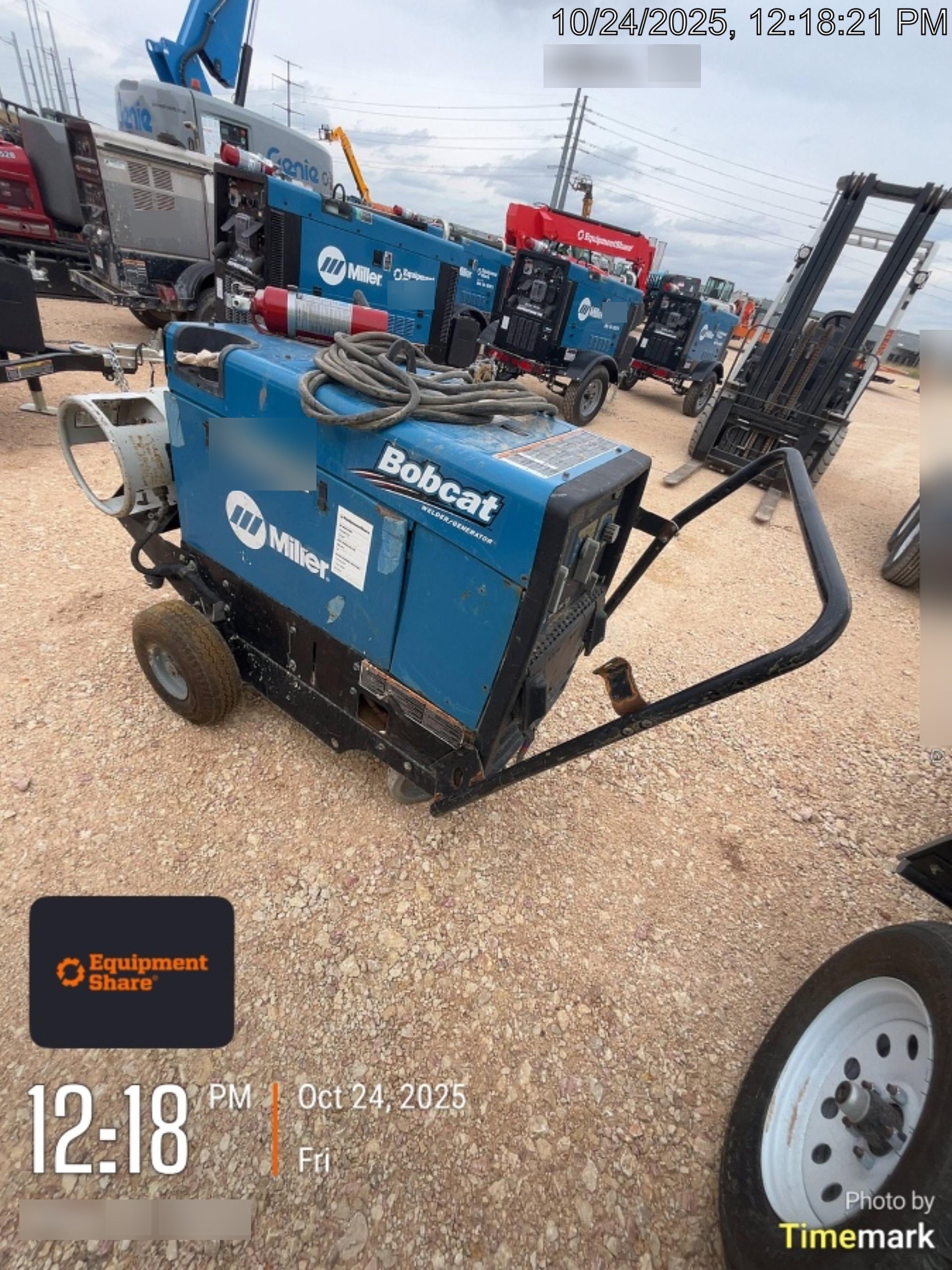 2019 MILLER ELECTRIC Bobcat 250 - Propane