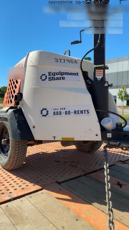2023 Generac MLT2 Diesel, Flex Switch 120V Input, Powerzone Controller, 
(4) 320W LED Lights, 4kW Generator, 39.9 Gal Fuel Tank, 2" Ball, T3