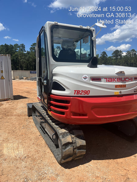 2024 TAKEUCHI TB290-CR