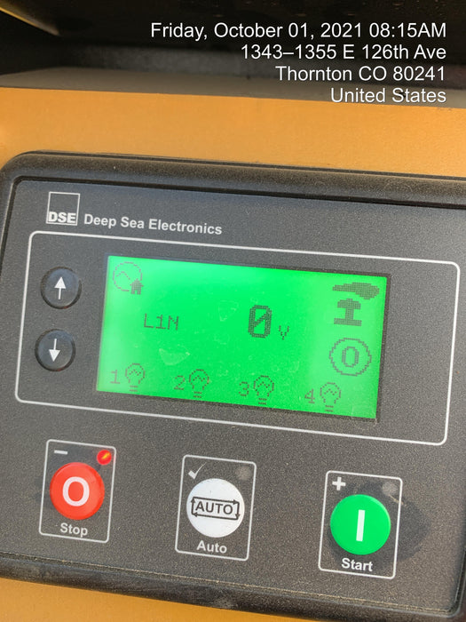 2021 Allmand NLV3GR (4) LED Light Fixture 350W, 23' Vertical Mast, 3kW Prime, Towable, Deep Sea L401, Leveling Jacks, Yanmar T4F 5.8hp