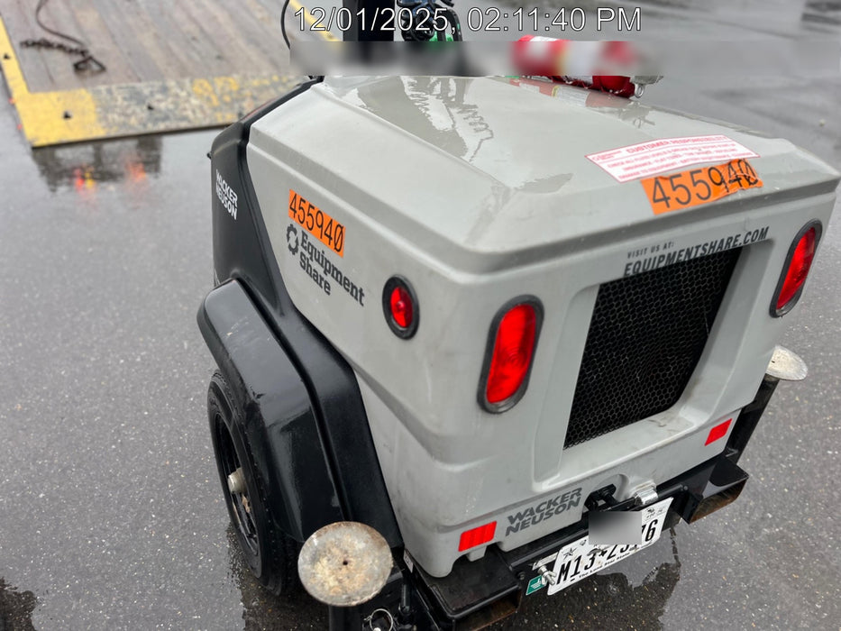 2024 Wacker Neuson LTT4 Diesel, Kohler KDW702, Deep Sea Controller, Auto Start, LED 320W, Bypass Outlet, T3