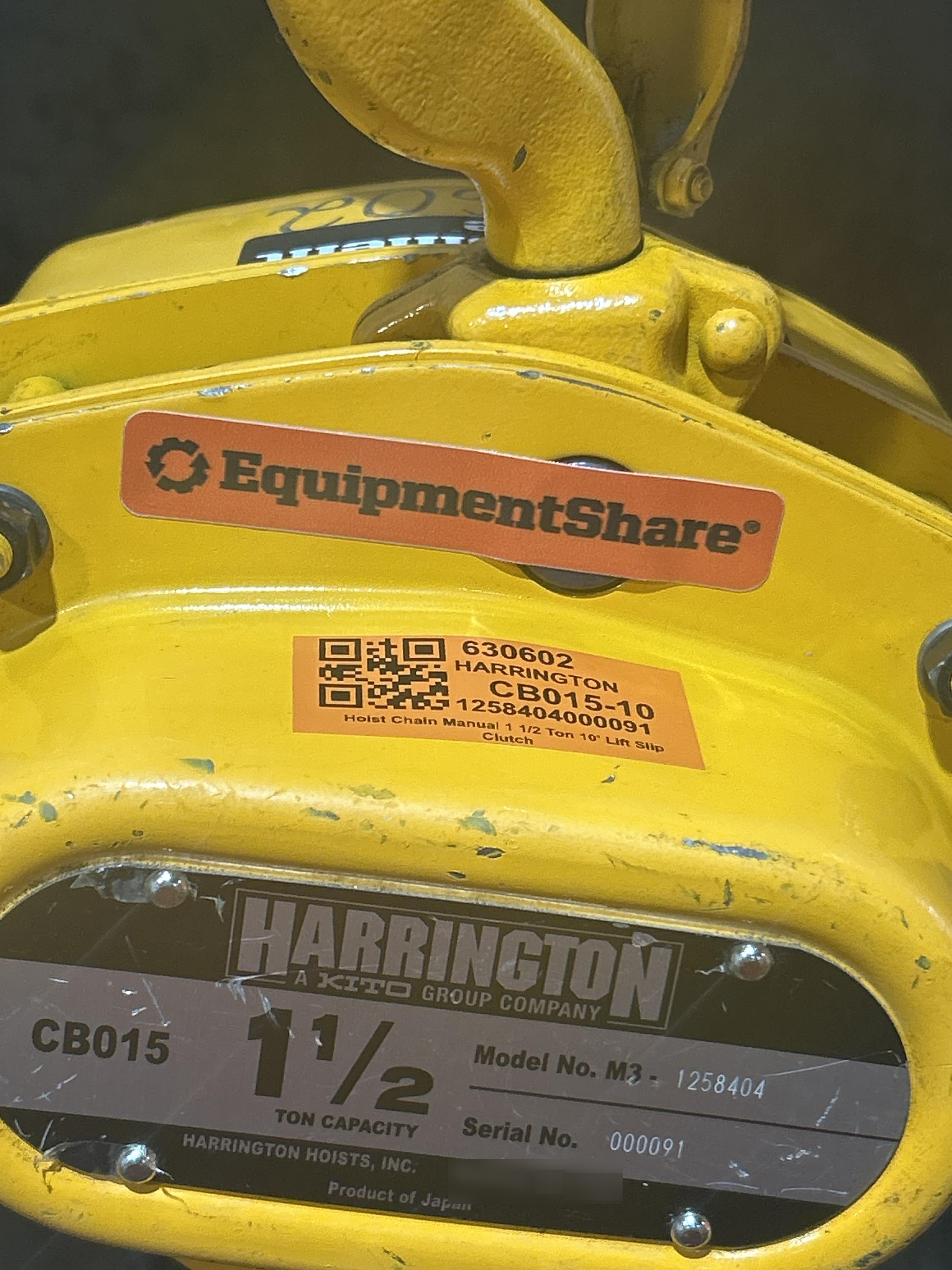 2026 HARRINGTON CB015-10