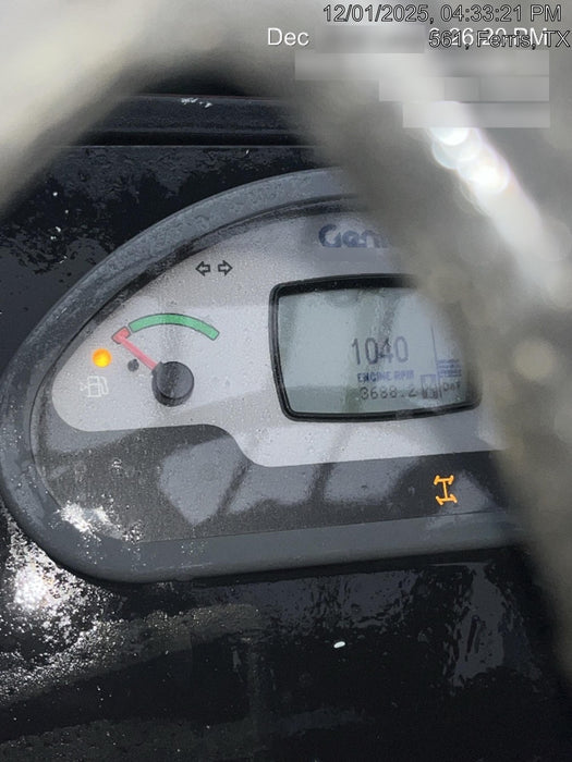 2019 Genie GTH-1056 Canopy, Solid RT Tires, LED Work Lights, Beacon 60" QA Carriage, 60" Forks