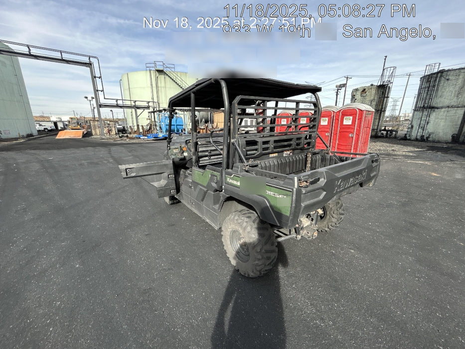 2019 Kawasaki Mule PRO-DXT Standard Options, Backup Alarm, Beacon, Plastic Hard Top, Poly Windshield, Horn Kit