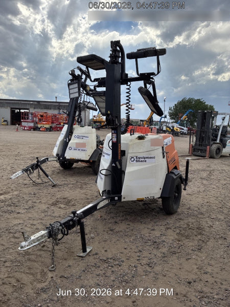2023 Generac MLT2 Diesel, Flex Switch 120V Input, Powerzone Controller, (4) 320W LED Lights, 4kW Generator, 39.9 Gal Fuel Tank, 2" Ball, T3