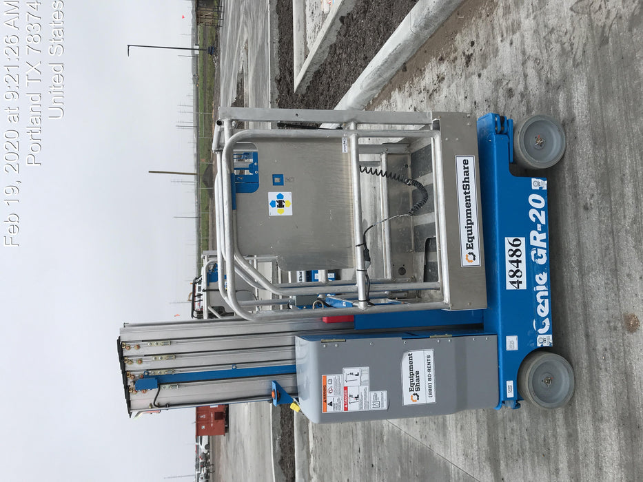 2019 GENIE GR-20