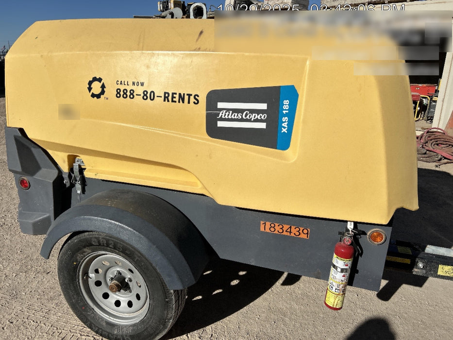 2021 ATLAS COPCO XAS188 CWK