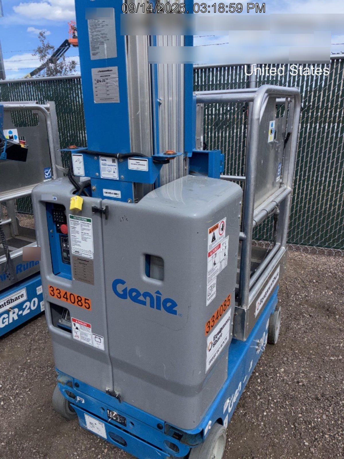 2023 GENIE GR-20