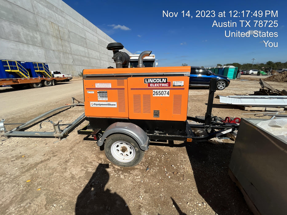 2022 Lincoln Electric Vantage 549X Crosslink Technology, Trailer Mounted, ES Decals, T3