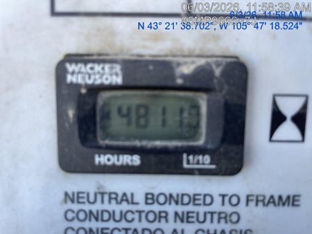 2019 Wacker Neuson LTV6L-MH Standard Options, ES Track Hardware, Fuel Level Sensor