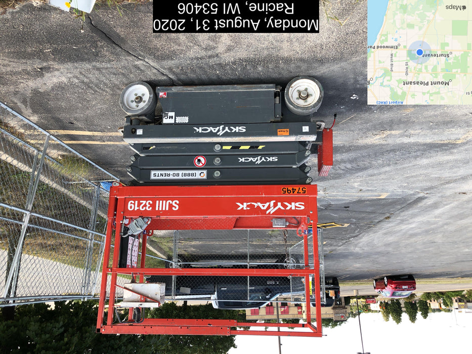 2017 Skyjack SJIII-3219 Standard Rental Specs