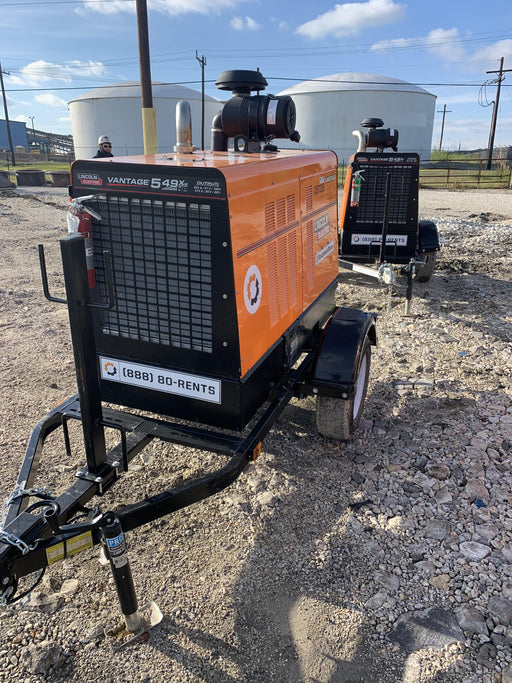 2022 Lincoln Electric Vantage 549X Crosslink Technology, Trailer Mounted, ES Decals, T3