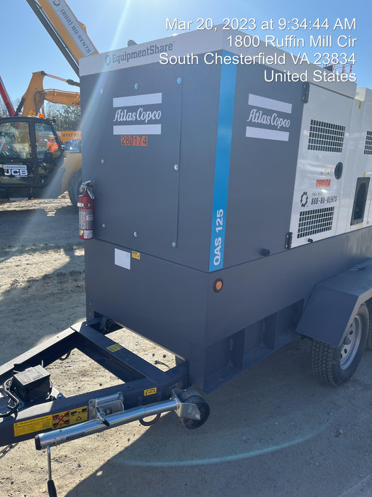 2022 ATLAS COPCO QAS 125