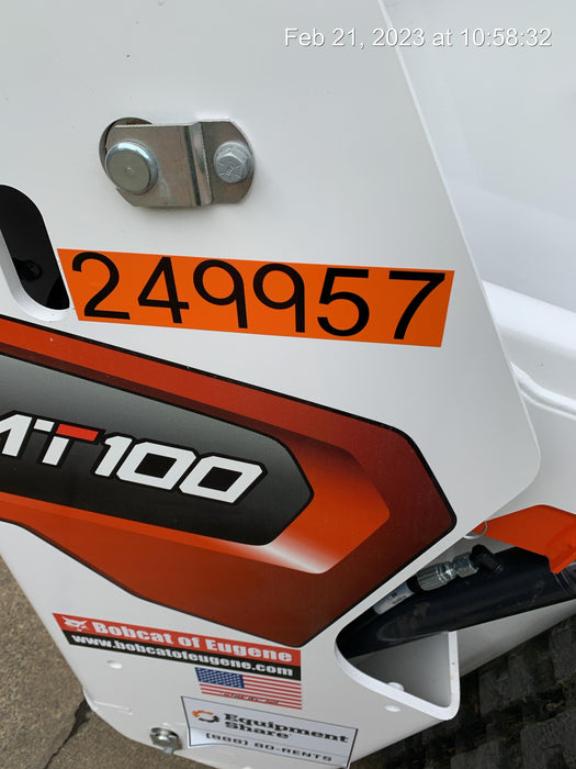 2022 BOBCAT MT100