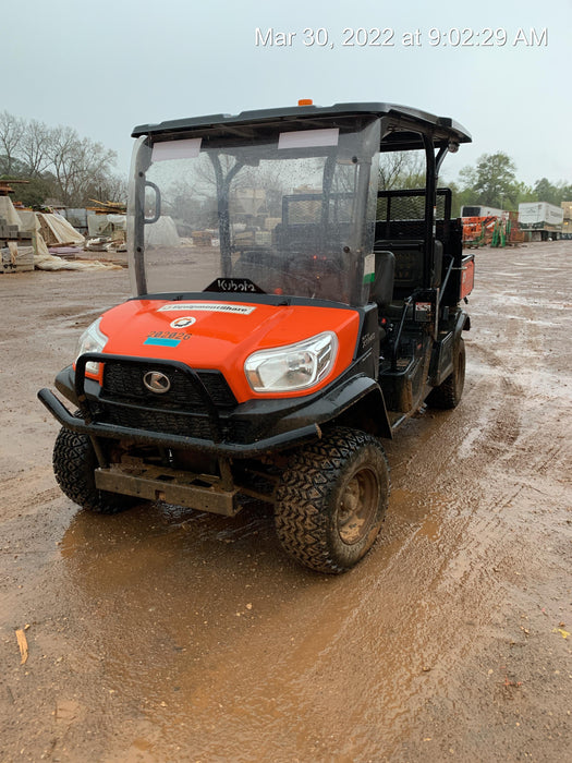 2022 Kubota RTV-X1140W-H Plastic Canopy, Windshield Acrylic Clear, LED Strobe Light, Wire Harness Kit, Back up Alarm