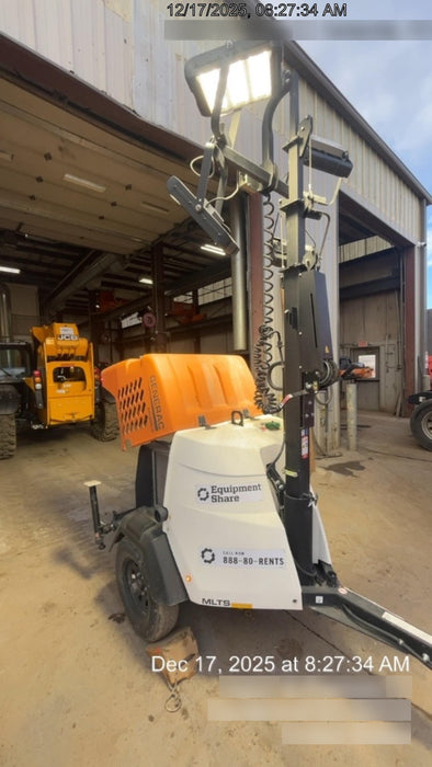 2023 Generac MLT2 Diesel, Flex Switch 120V Input, Powerzone Controller, 
(4) 320W LED Lights, 4kW Generator, 39.9 Gal Fuel Tank, 2" Ball, T3