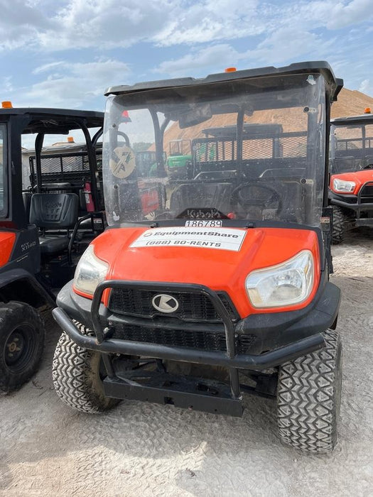 Kubota RTV-X1140W-H Plastic Canopy, Windshield Acrylic Clear, LED Strobe Light, Wire Harness Kit, Back up Alarm