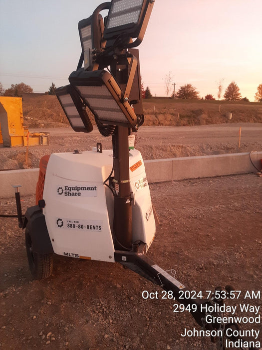 2024 Generac MLT2 Diesel, Flex Switch 120V Input, Powerzone Controller, 
(4) 320W LED Lights, 4kW Generator, 39.9 Gal Fuel Tank, 2" Ball, T3