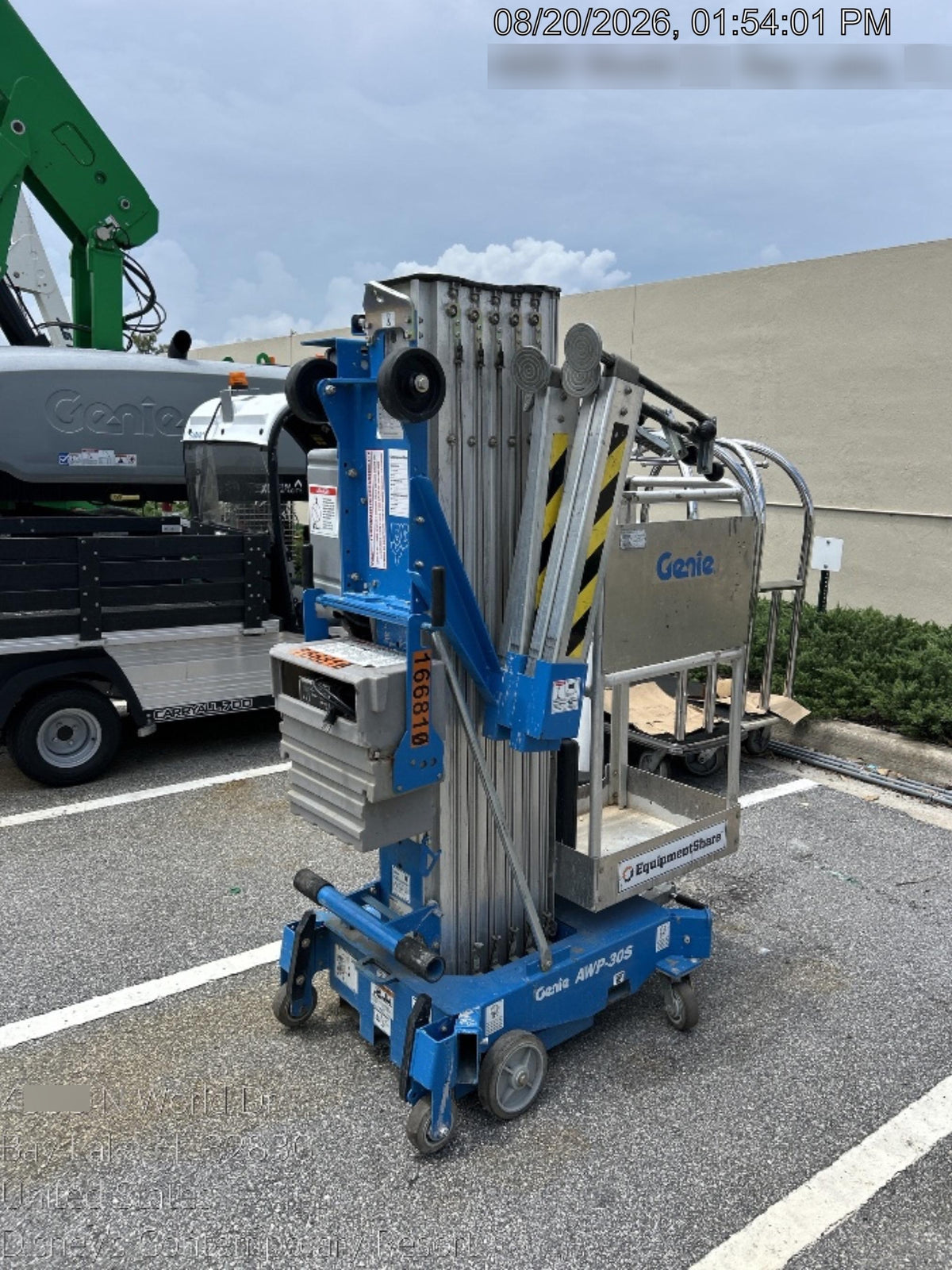 2021 GENIE AWP-30S DC