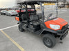 2022 Kubota RTV-X1140W-H Plastic Canopy, Windshield Acrylic Clear, LED Strobe Light, Wire Harness Kit, Back up Alarm