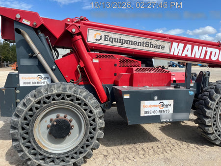 2018 Manitou MTA10055 MTA10055 - 120 HP T4, Canopy, Worklights/Strobe, Beacon, 66" Carriage, 60" Forks, Solid Tires, Lift Hook, Aux Hydraulics