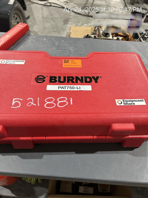 2025 BURNDY PAT750LI