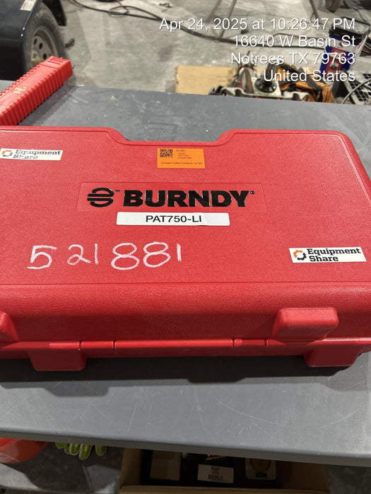 2025 BURNDY PAT750LI