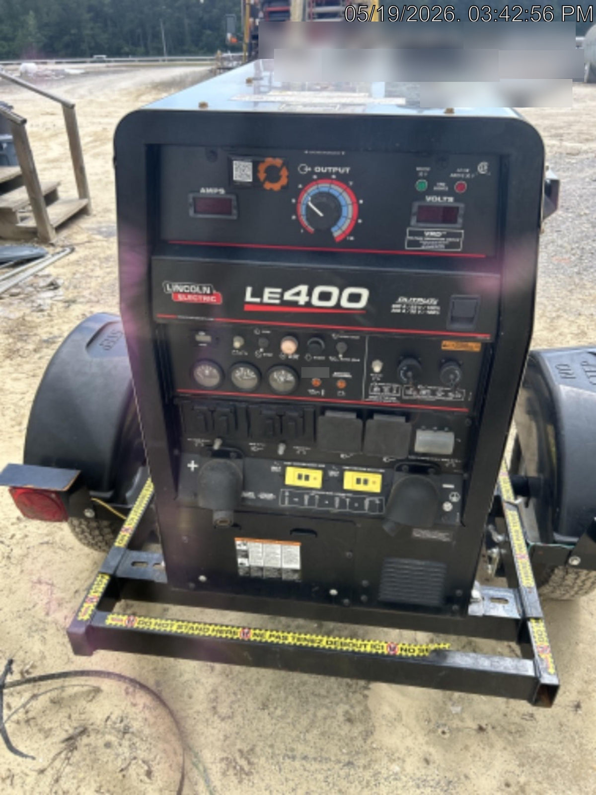 2024 Lincoln Electric LE400 Kubota V1505, Trlr, Cable Rack, Light Kit, ES Decals, T3