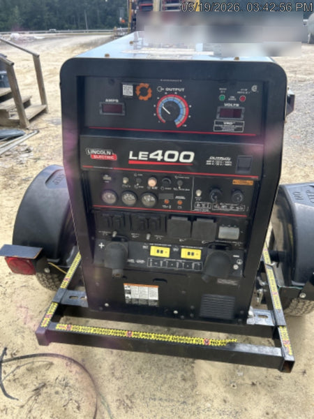 2024 Lincoln Electric LE400 Kubota V1505, Trlr, Cable Rack, Light Kit, ES Decals, T3