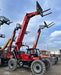 2020 Manitou MTA8044 74hp T4F, Cab/Heat/Air, Cab and Boom LED work lights, Auxiliary Hydraulics, Solid Tires, Amber strobe, Lift Hook w/66" Carriage, 60" Forks