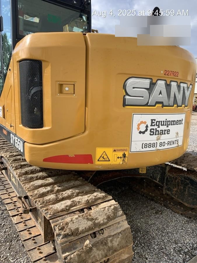 2022 SANY SY155 U