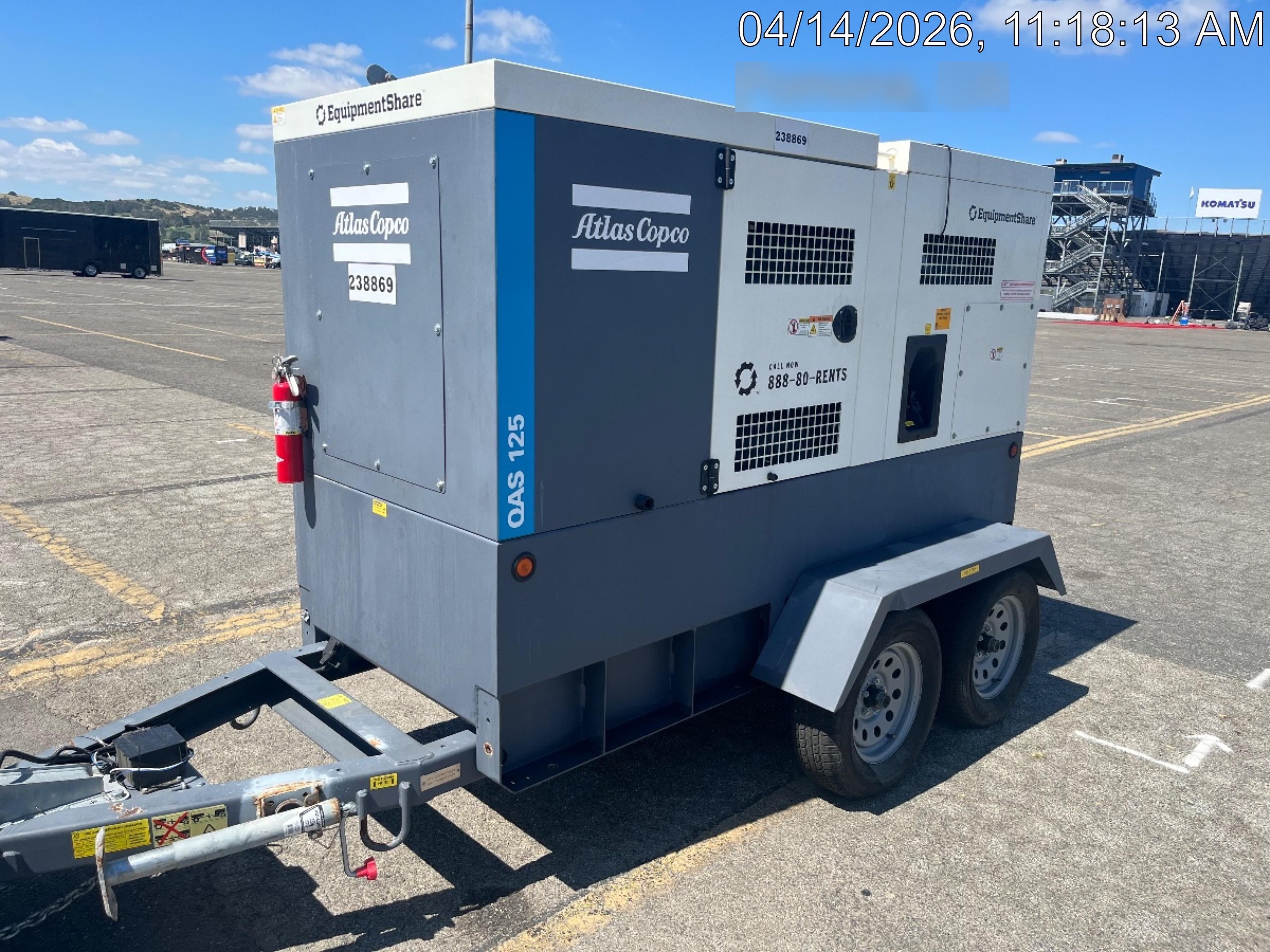 2022 ATLAS COPCO QAS 125