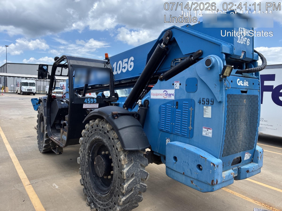 2017 Genie GTH-1056 Genie GTH1056, Solid Tires, 60" carriage, Light Kit, Open ROPS