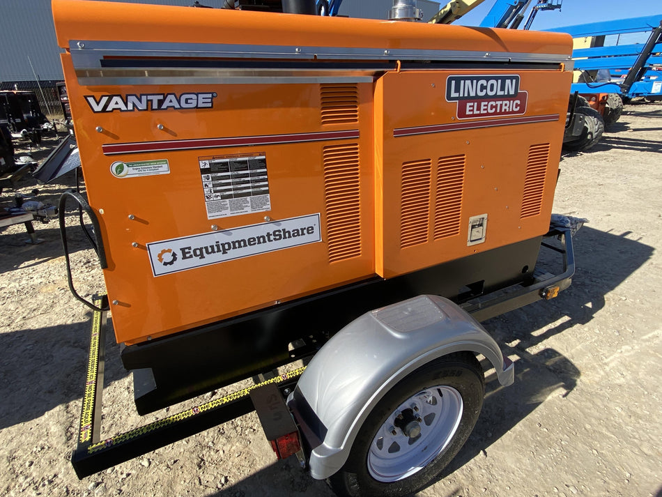 2022 Lincoln Electric Vantage 549X Crosslink Technology, Trailer Mounted, ES Decals, T3
