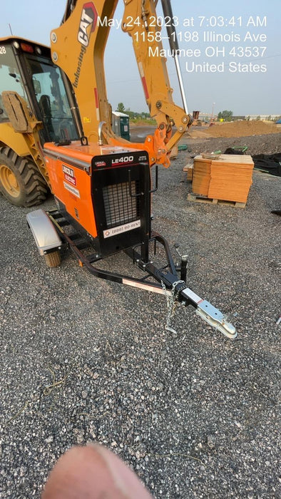 2022 Lincoln Electric LE400 Kubota V1505, Trlr, Cable Rack, Light Kit, ES Decals, T3