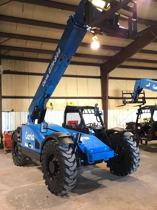 2018 Genie GTH-844 Genie GTH-844 w/Open ROPS, Solid Tires, beacon/work lights, 60" carriage/forks