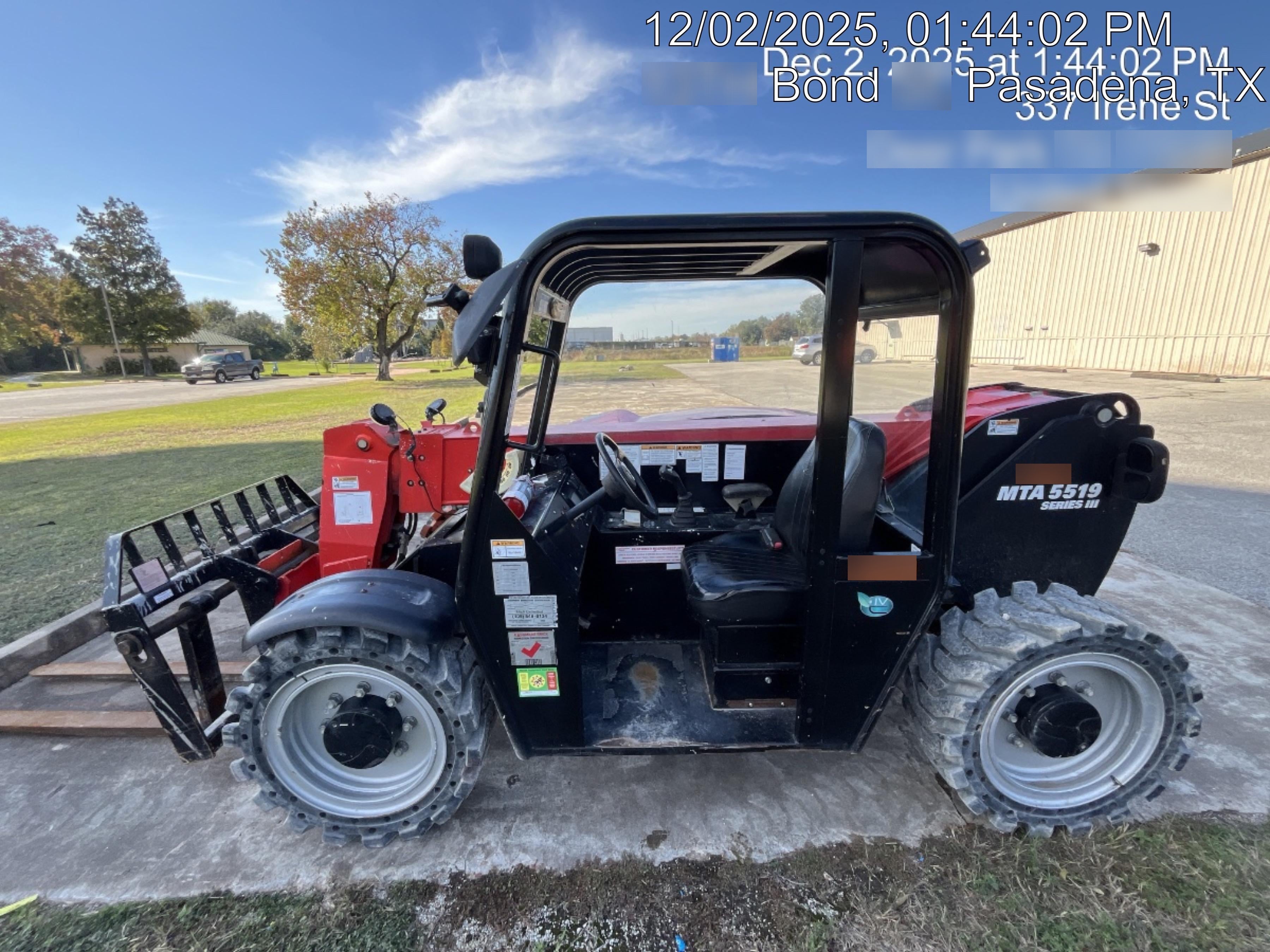 2020 MANITOU MTA5519