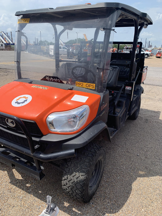 2021 Kubota RTV-X1140W-H Plastic Canopy, Windshield Acrylic Clear, LED Strobe Light, Wire Harness Kit, Back up Alarm