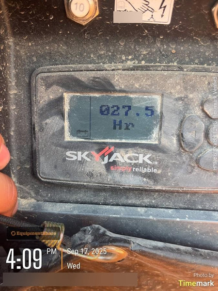 2024 Skyjack SJ3219 Electric Drive, Sld NM Tires, DBcns, RFRails, Power to Platform, T3 + Access Control